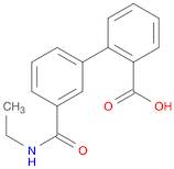 [1,1'-Biphenyl]-2-carboxylic acid, 3'-[(ethylamino)carbonyl]-