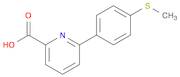 2-Pyridinecarboxylic acid, 6-[4-(methylthio)phenyl]-