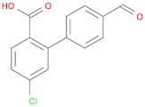 [1,1'-Biphenyl]-2-carboxylic acid, 5-chloro-4'-formyl-