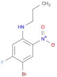 Benzenamine, 4-bromo-5-fluoro-2-nitro-N-propyl-