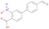 [1,1'-Biphenyl]-4-carboxylic acid, 4'-formyl-3-nitro-