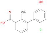 [1,1'-Biphenyl]-3-carboxylic acid, 2'-chloro-5'-hydroxy-2-methyl-