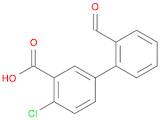 [1,1'-Biphenyl]-3-carboxylic acid, 4-chloro-2'-formyl-