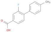 [1,1'-Biphenyl]-4-carboxylic acid, 2-fluoro-4'-methyl-