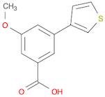 Benzoic acid, 3-methoxy-5-(3-thienyl)-