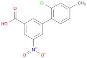 [1,1'-Biphenyl]-3-carboxylic acid, 2'-chloro-4'-methyl-5-nitro-