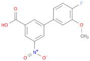 [1,1'-Biphenyl]-3-carboxylic acid, 4'-fluoro-3'-methoxy-5-nitro-