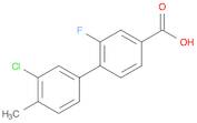 [1,1'-Biphenyl]-4-carboxylic acid, 3'-chloro-2-fluoro-4'-methyl-