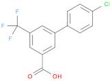 [1,1'-Biphenyl]-3-carboxylic acid, 4'-chloro-5-(trifluoromethyl)-