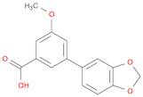 Benzoic acid, 3-(1,3-benzodioxol-5-yl)-5-methoxy-