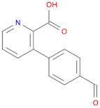 2-Pyridinecarboxylic acid, 3-(4-formylphenyl)-