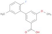 [1,1'-Biphenyl]-3-carboxylic acid, 2'-fluoro-5-methoxy-5'-methyl-