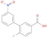 [1,1'-Biphenyl]-3-carboxylic acid, 6-fluoro-3'-nitro-