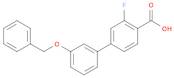 [1,1'-Biphenyl]-4-carboxylic acid, 3-fluoro-3'-(phenylmethoxy)-