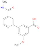 [1,1'-Biphenyl]-3-carboxylic acid, 5-methoxy-3'-[(methylamino)carbonyl]-