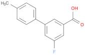 [1,1'-Biphenyl]-3-carboxylic acid, 5-fluoro-4'-methyl-