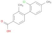 [1,1'-Biphenyl]-4-carboxylic acid, 2'-chloro-2,4'-dimethyl-