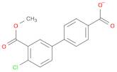 [1,1'-Biphenyl]-3,4'-dicarboxylic acid, 4-chloro-, 3-methyl ester