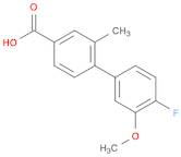 [1,1'-Biphenyl]-4-carboxylic acid, 4'-fluoro-3'-methoxy-2-methyl-