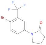 2-Pyrrolidinone, 1-[4-bromo-3-(trifluoromethyl)phenyl]-