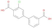 [1,1'-Biphenyl]-3,4'-dicarboxylic acid, 3'-chloro-