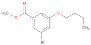 Benzoic acid, 3-bromo-5-butoxy-, methyl ester