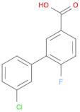 [1,1'-Biphenyl]-3-carboxylic acid, 3'-chloro-6-fluoro-