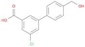 [1,1'-Biphenyl]-3-carboxylic acid, 5-chloro-4'-(hydroxymethyl)-