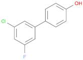 [1,1'-Biphenyl]-4-ol, 3'-chloro-5'-fluoro-