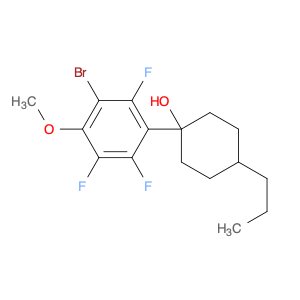 1-(3-Bromo-2,5,6-trifluoro-4-methoxyphenyl)-4-propylcyclohexanol