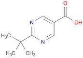 5-Pyrimidinecarboxylic acid, 2-(1,1-dimethylethyl)-