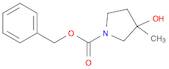 1-Pyrrolidinecarboxylic acid, 3-hydroxy-3-methyl-, phenylmethyl ester