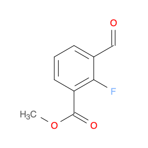 Benzoic acid, 2-fluoro-3-formyl-, methyl ester