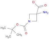 1,3-Azetidinedicarboxylic acid, 3-amino-, 1-(1,1-dimethylethyl) ester