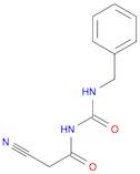 Acetamide, 2-cyano-N-[[(phenylmethyl)amino]carbonyl]-