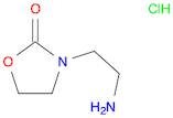 2-Oxazolidinone, 3-(2-aminoethyl)-, hydrochloride (1:1)