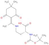 Butanoic acid, 4-[[1-(4,4-dimethyl-2,6-dioxocyclohexylidene)ethyl]amino]-2-[[(1,1-dimethylethoxy)c…