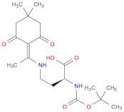 Butanoic acid, 4-[[1-(4,4-dimethyl-2,6-dioxocyclohexylidene)ethyl]amino]-2-[[(1,1-dimethylethoxy...