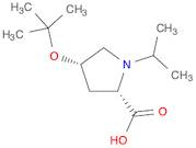 L-Proline, 4-(1,1-dimethylethoxy)-1-(1-methylethyl)-, (4S)-