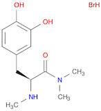 Benzenepropanamide, 3,4-dihydroxy-N,N-dimethyl-α-(methylamino)-, hydrobromide (1:1), (αS)-