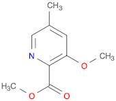 2-Pyridinecarboxylic acid, 3-methoxy-5-methyl-, methyl ester