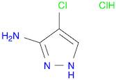 1H-Pyrazol-3-amine, 4-chloro-, hydrochloride (1:1)