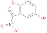 5-Benzofuranol, 3-nitro-