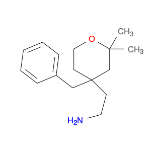 2H-Pyran-4-ethanamine, tetrahydro-2,2-dimethyl-4-(phenylmethyl)-