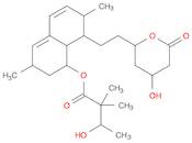 Butanoic acid, 3-hydroxy-2,2-dimethyl-, 1,2,3,7,8,8a-hexahydro-3,7-dimethyl-8-[2-(tetrahydro-4-hyd…