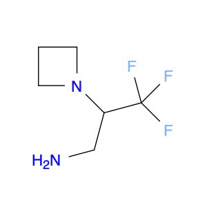 2-(Azetidin-1-yl)-3,3,3-trifluoropropan-1-amine