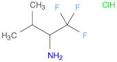 2-Butanamine, 1,1,1-trifluoro-3-methyl-, hydrochloride (1:1)