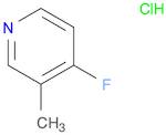 Pyridine, 4-fluoro-3-methyl-, hydrochloride (1:1)