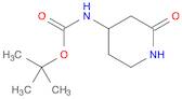 Carbamic acid, N-(2-oxo-4-piperidinyl)-, 1,1-dimethylethyl ester