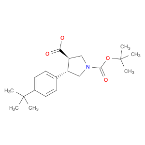 1,3-Pyrrolidinedicarboxylic acid, 4-[4-(1,1-dimethylethyl)phenyl]-, 1-(1,1-dimethylethyl) ester,...